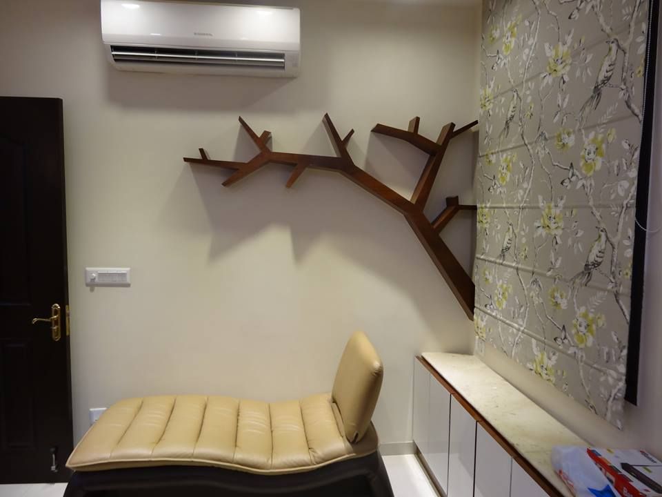 Villa Interiors at Ghaziabad, Interiors Planet Interiors Planet Ruang Studi/Kantor Modern