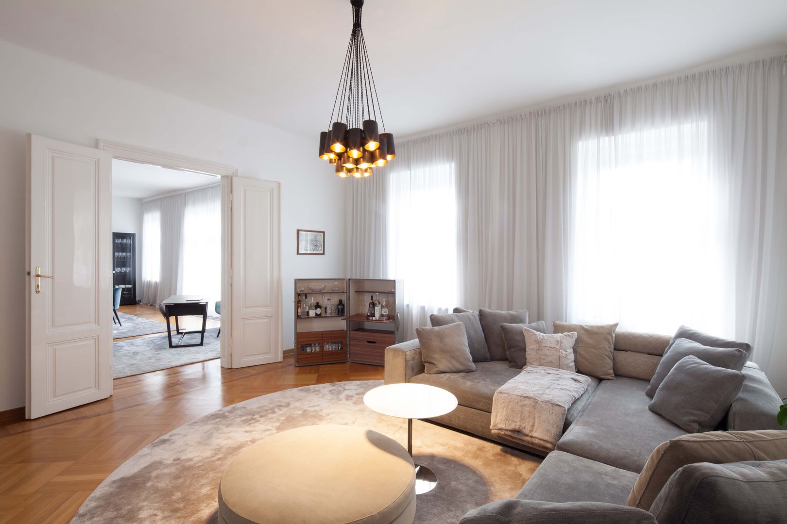 Apartment M , destilat Design Studio GmbH destilat Design Studio GmbH Modern living room