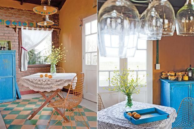 Casa Camet Norte, Susana Bellotti Arquitectos Susana Bellotti Arquitectos Rustic style dining room