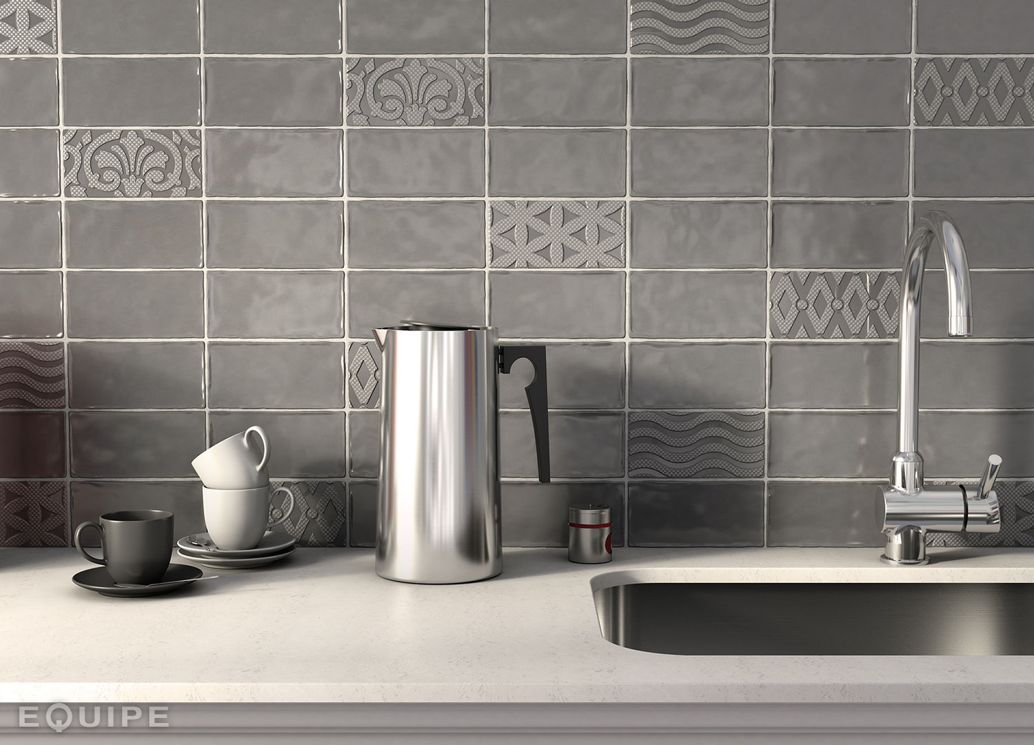 homify Rustykalna kuchnia Ceramiczny