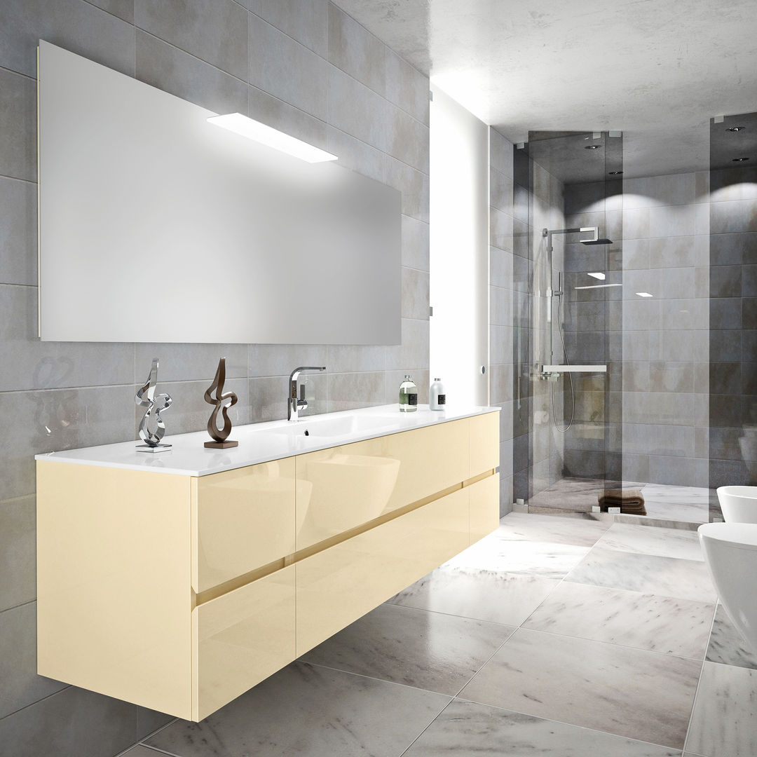 COLLECTIONS 2016 Mobili da Bagno, Edmo S.r.l. Edmo S.r.l. Baños de estilo moderno Botiquines