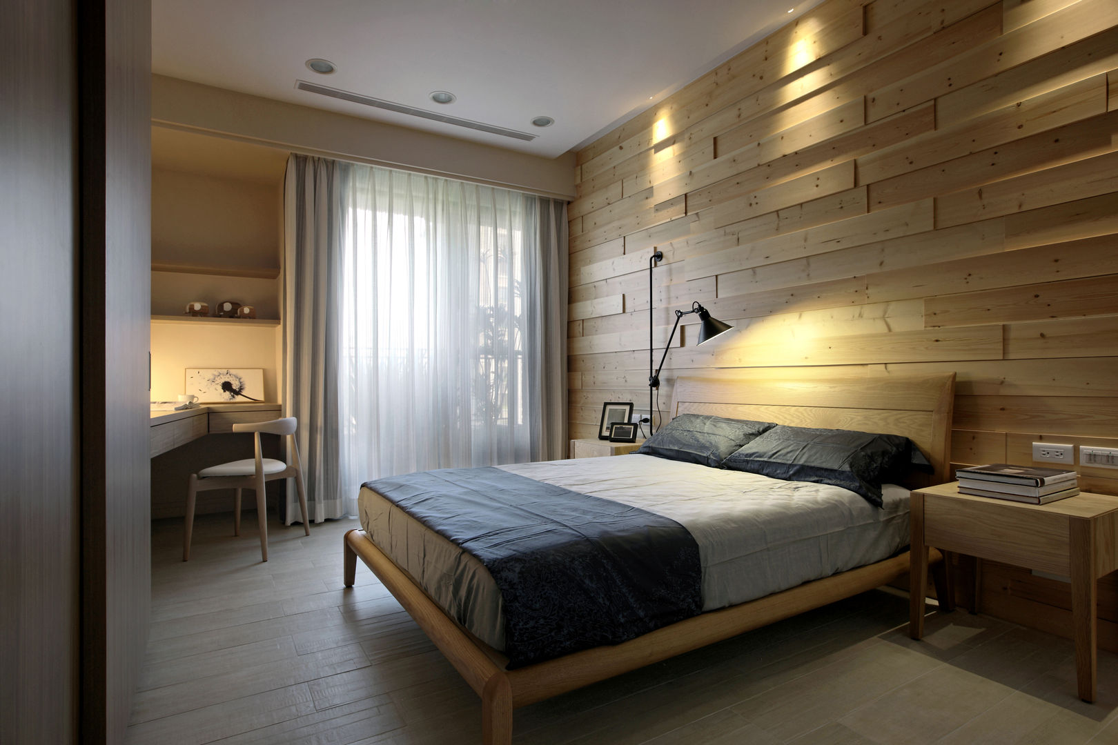 境靜, 大言室內裝修有限公司 大言室內裝修有限公司 Minimalist bedroom