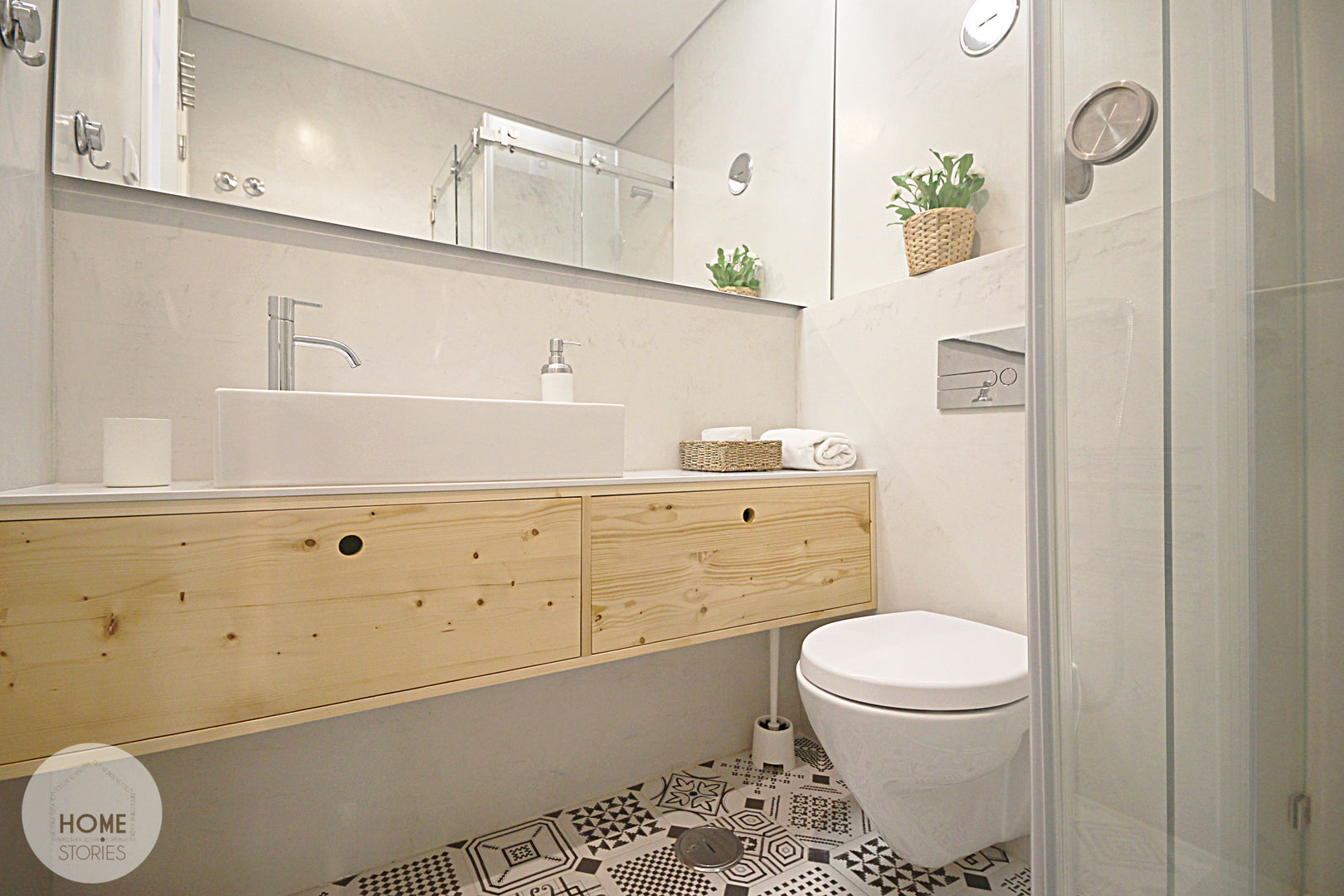 homify Baños de estilo escandinavo