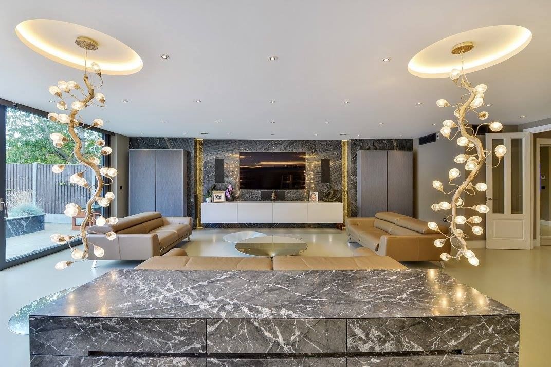 Such Designs Private Residence (UK) / Serip Lighting Serip Living room Lighting