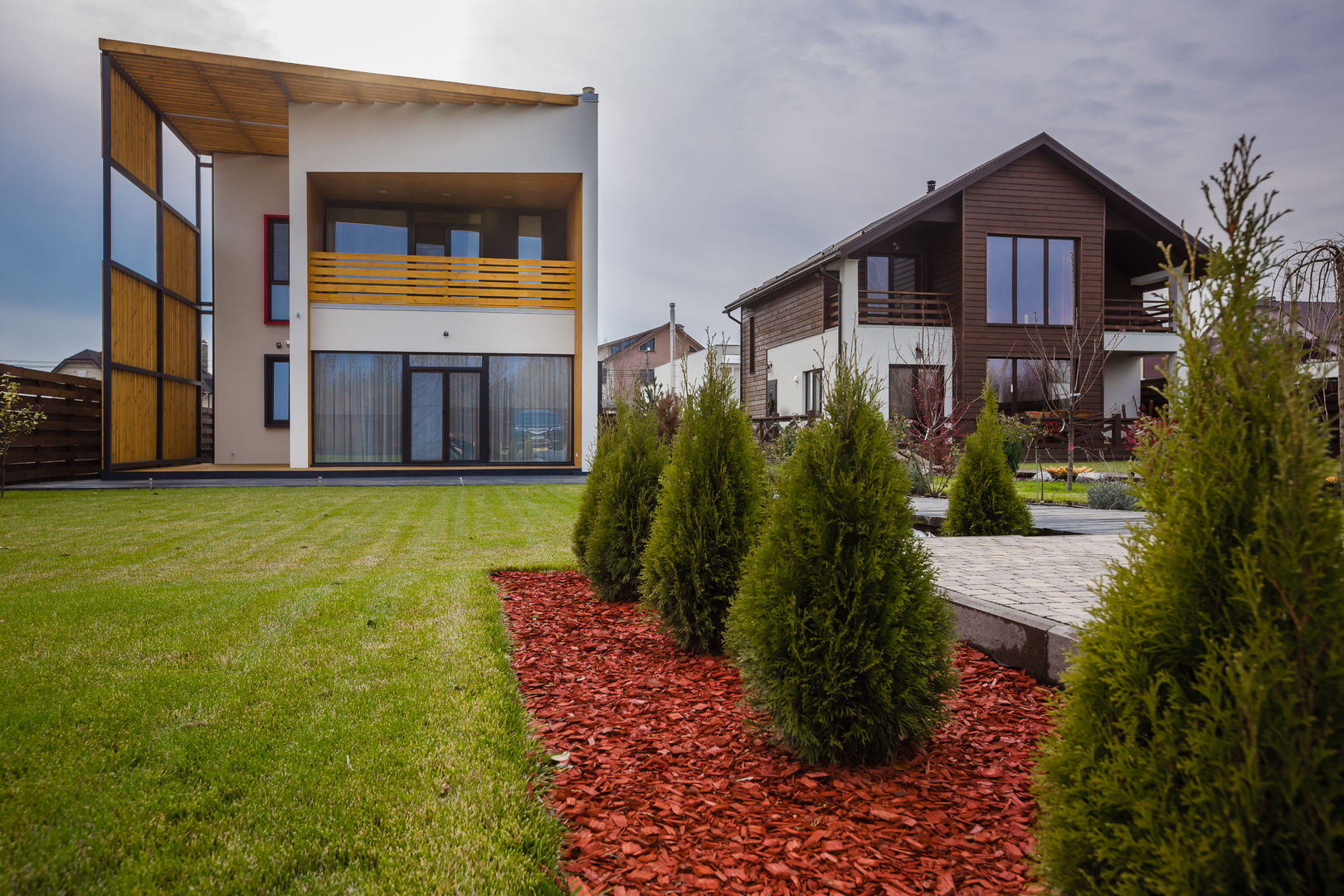 RBN house, Grynevich Architects Grynevich Architects Maisons minimalistes Bois Effet bois