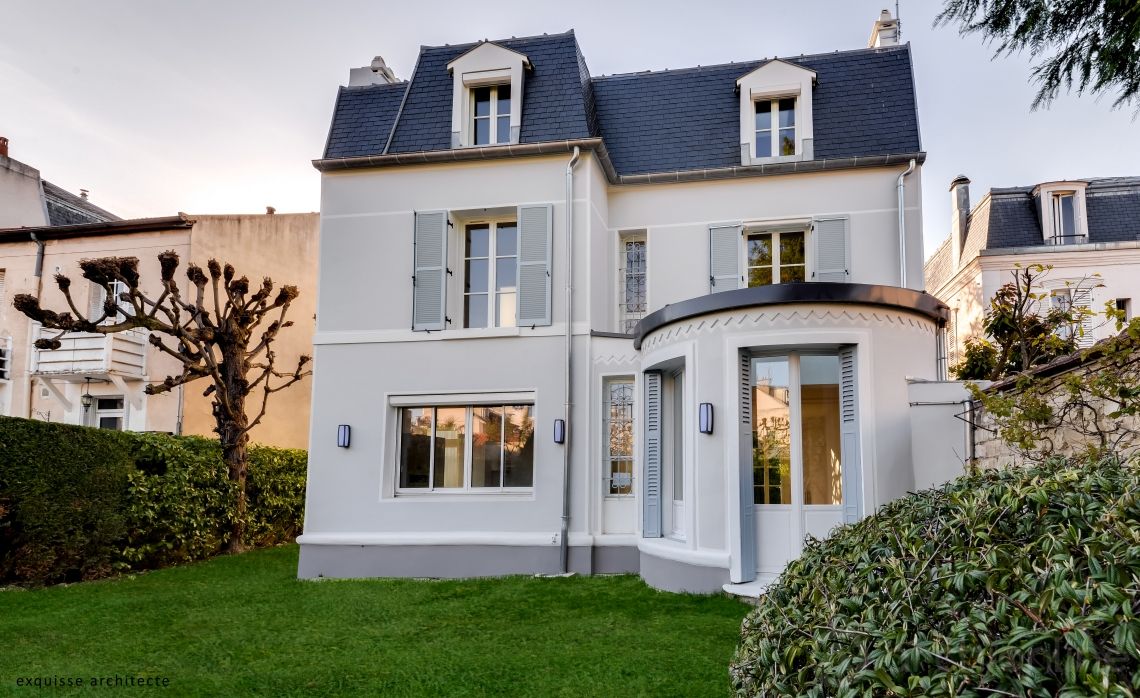 Rénovation d'une maison traditionnelle à Enghien-les-Bains, Archionline Archionline Casas clássicas