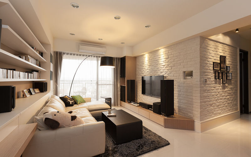 一極, 思維空間設計 思維空間設計 Scandinavian style living room