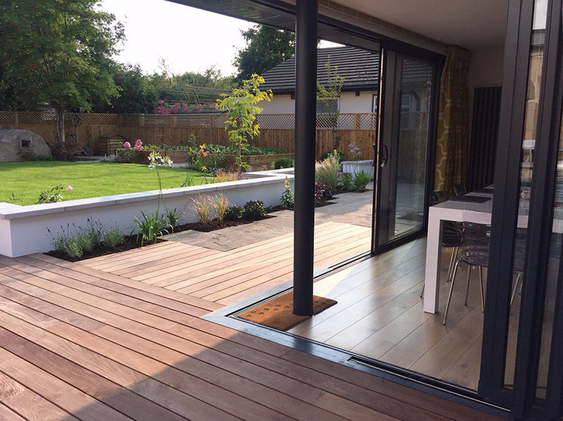 Garden Room, Private House, Redland, Bristol, Richard Pedlar Architects Richard Pedlar Architects بلكونة أو شرفة