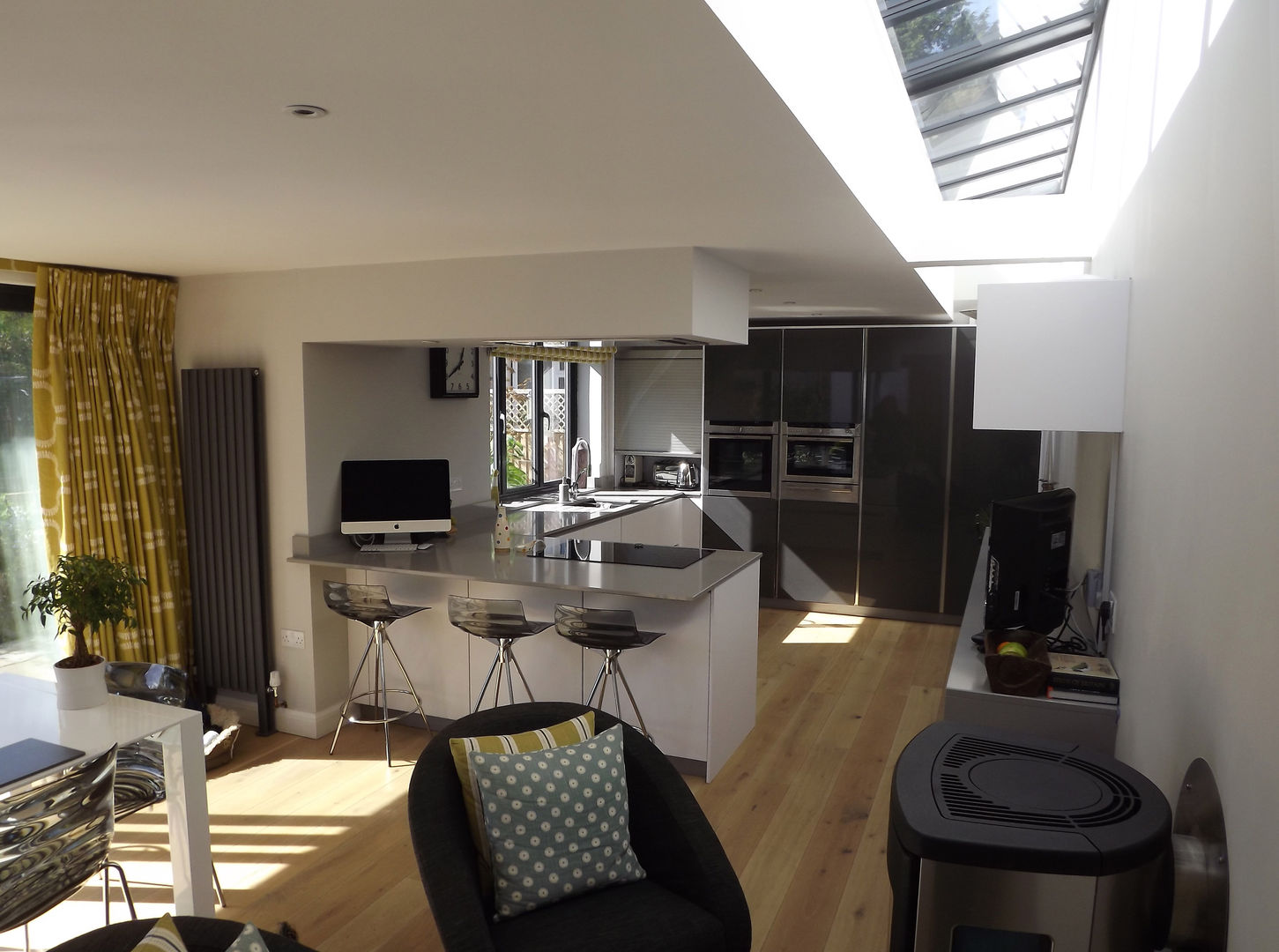 Garden Room, Private House, Redland, Bristol, Richard Pedlar Architects Richard Pedlar Architects Kitchen