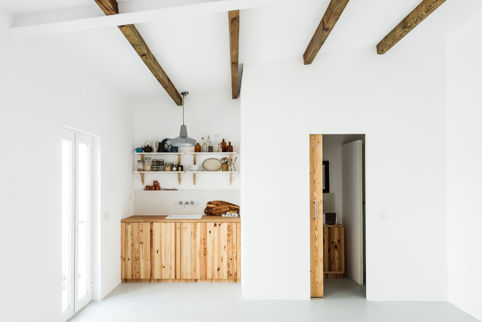 CASA PEQUENA, Arkstudio Arkstudio Rustic style kitchen