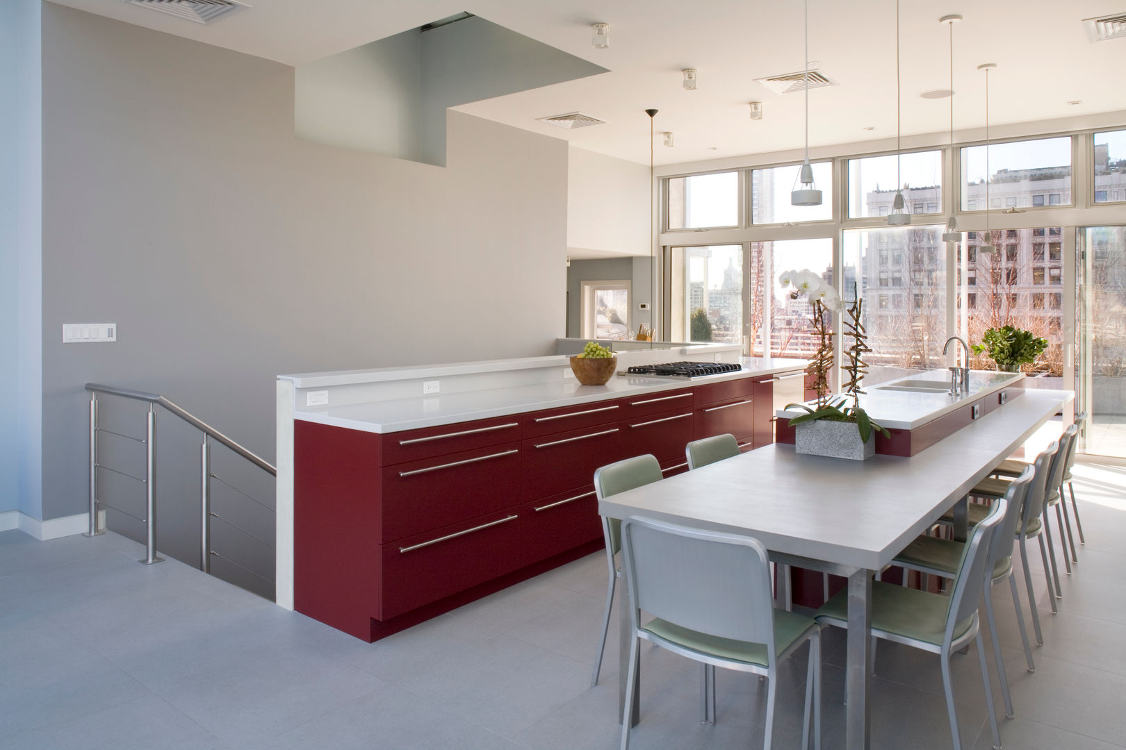 Empire State Loft, Koko Architecture + Design Koko Architecture + Design Modern kitchen