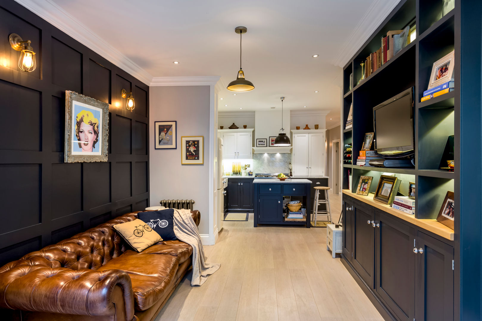 Living Room GK Architects Ltd Salas de estar clássicas