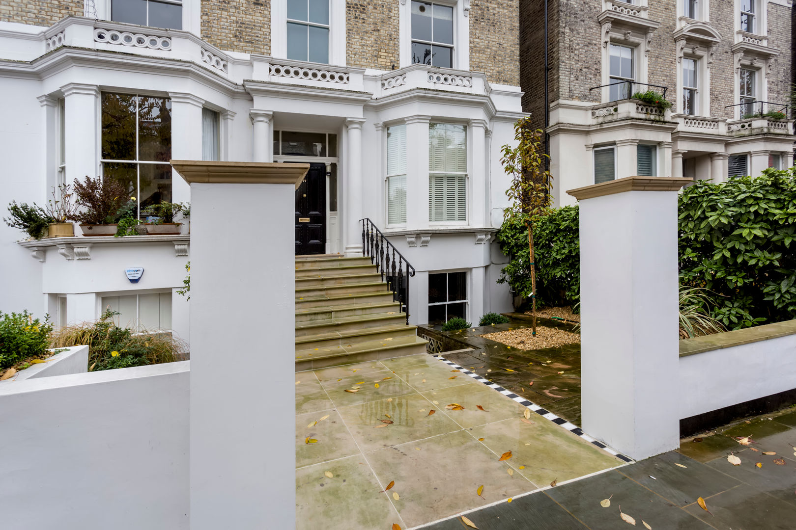 Extension and refurbishment of a ground floor apartment in Notting Hill, West London, GK Architects Ltd GK Architects Ltd Casas de estilo clásico