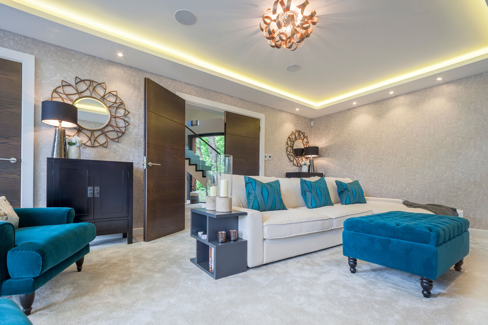 WESTMINSTER RD, BRANKSOME. DORSET - LIVING ROOM Jigsaw Interior Architecture & Design