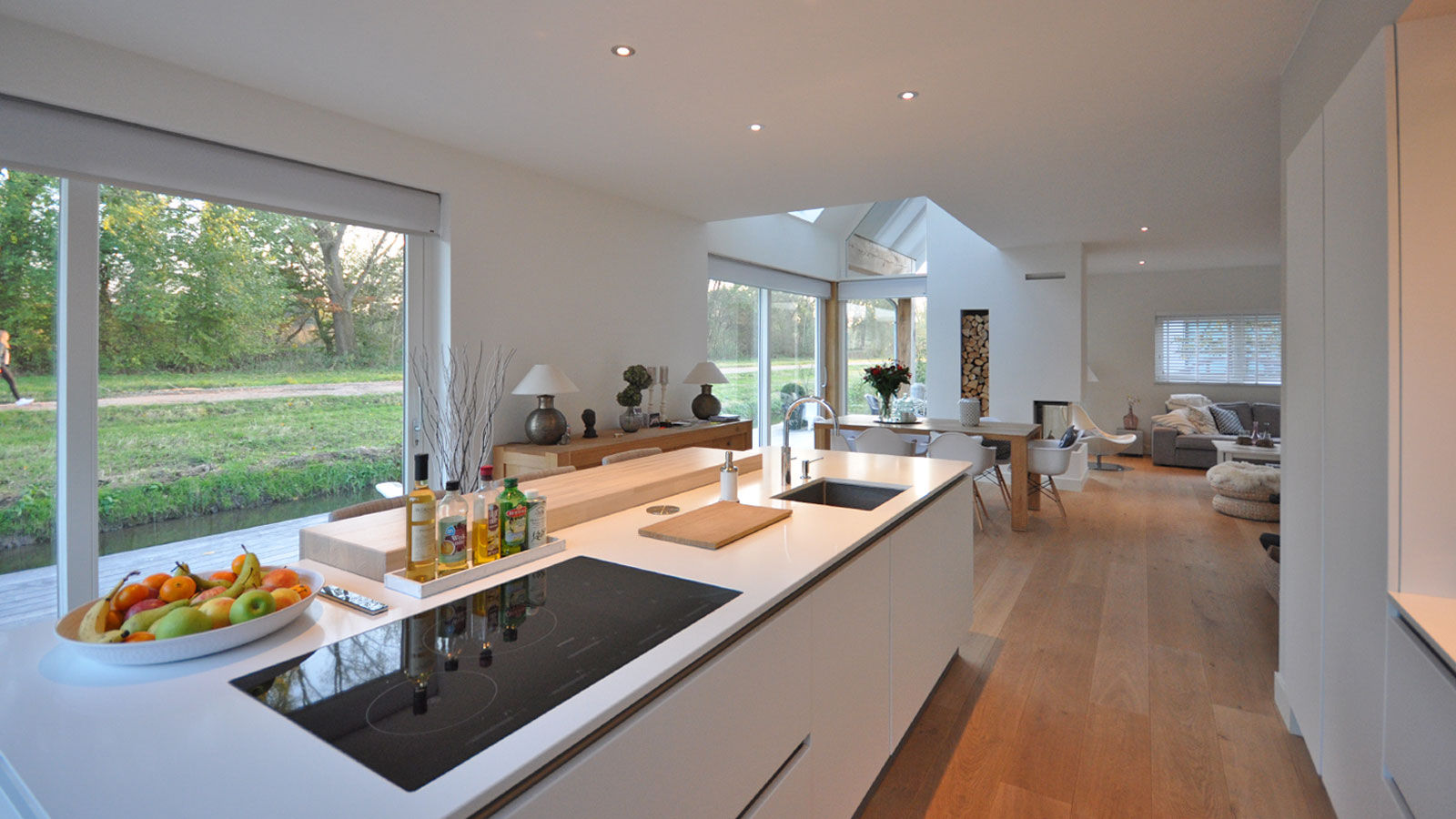 Eigentijdse woning Den-Haag, Bongers Architecten Bongers Architecten مطبخ