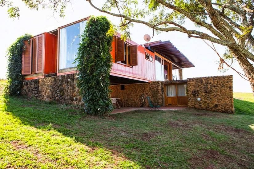 Casa Container Brasil - Projetos, 23594414850 23594414850 Casas de estilo moderno