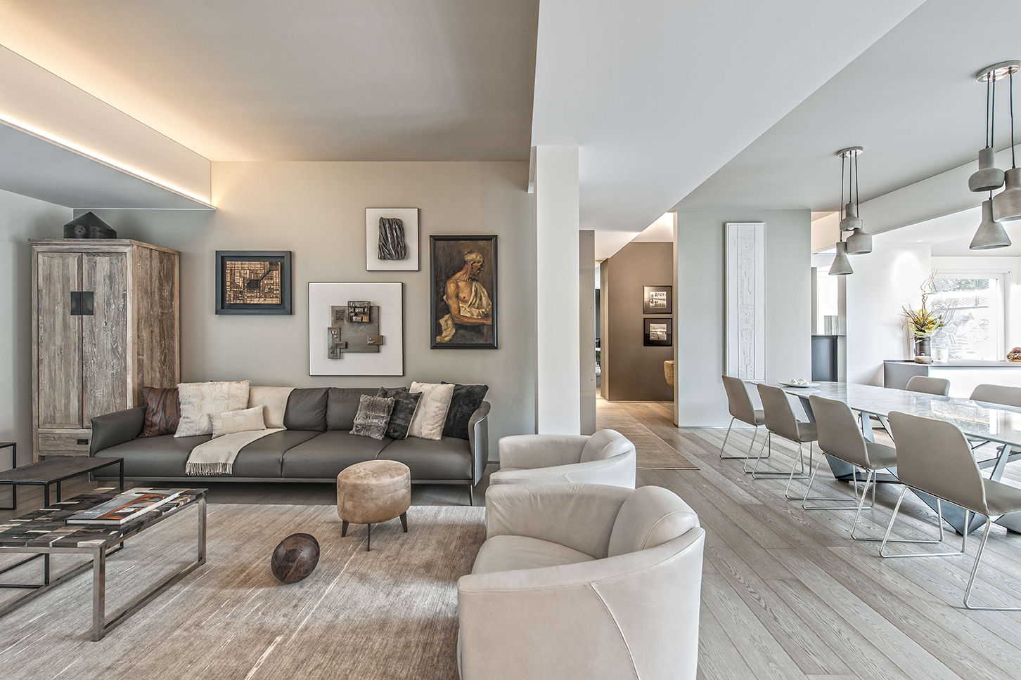 Contemporaneo, BRANDO concept BRANDO concept Modern living room