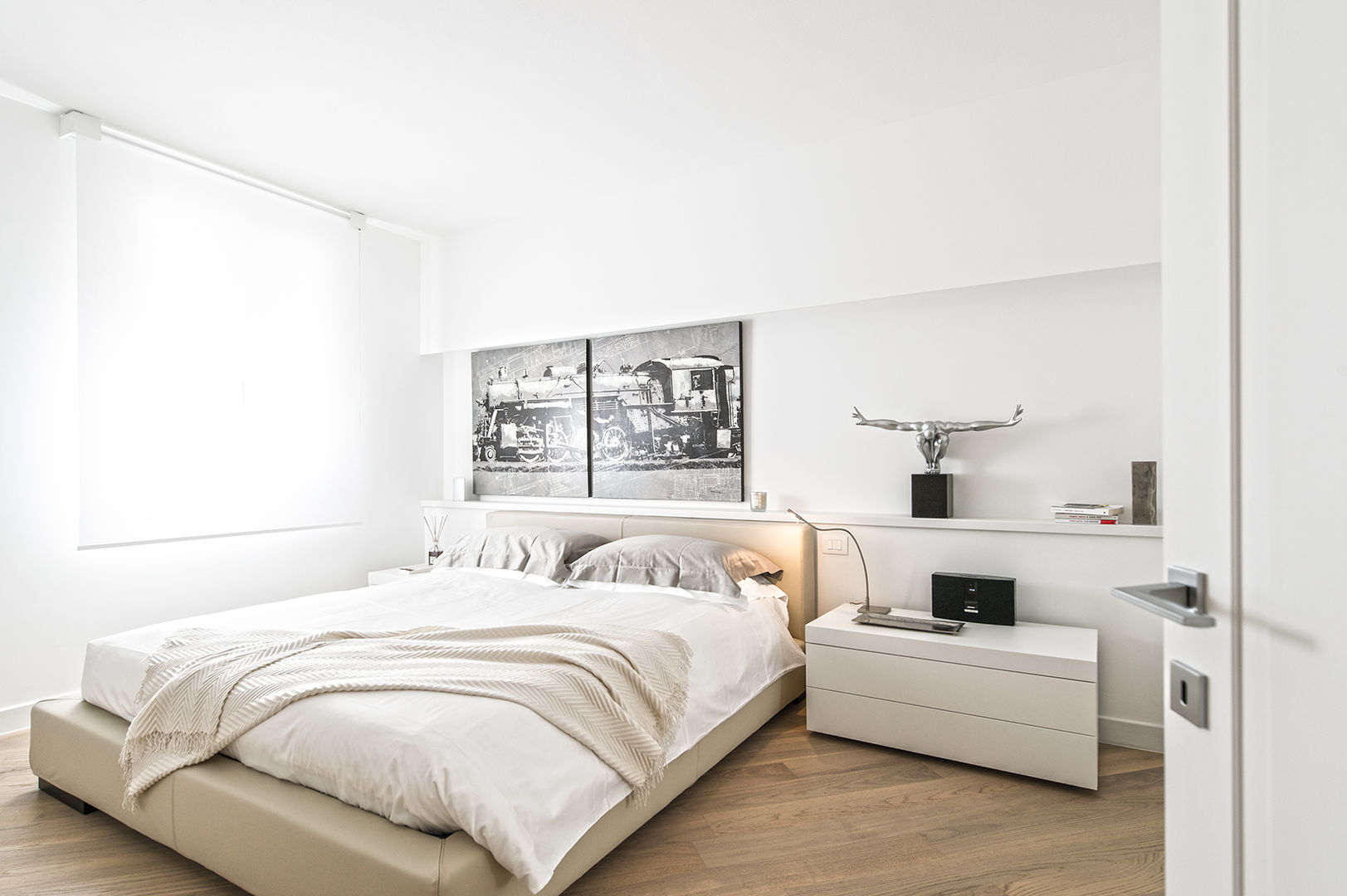 Minimal white, BRANDO concept BRANDO concept Kamar Tidur Modern