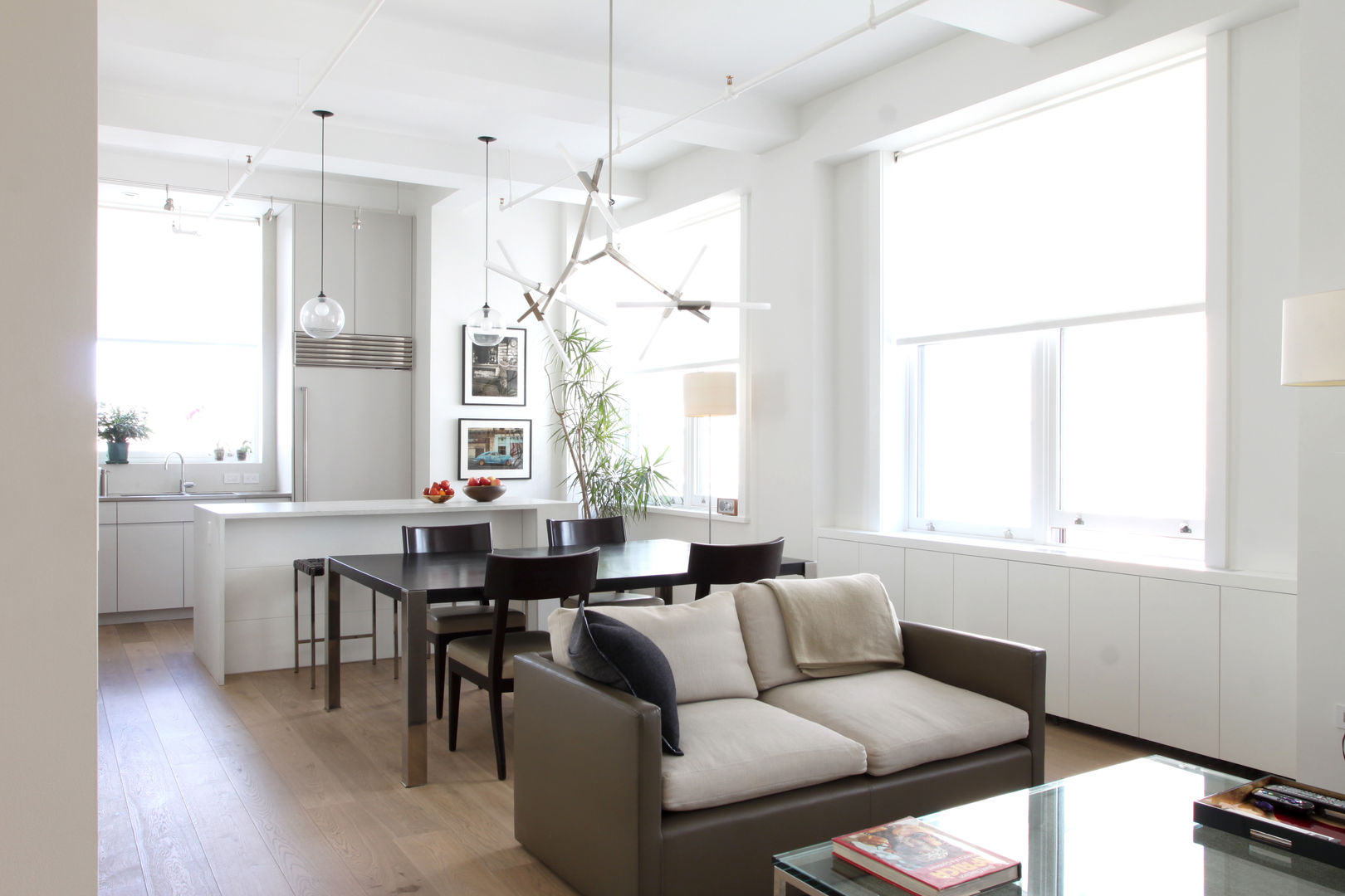 Chelsea Loft, Maletz Design Maletz Design Modern living room