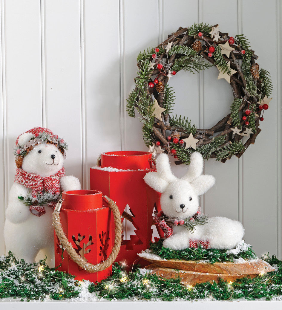 Coleção Red Winter 2016 DeBORLA Salas de estar clássicas Acessórios e Decoração