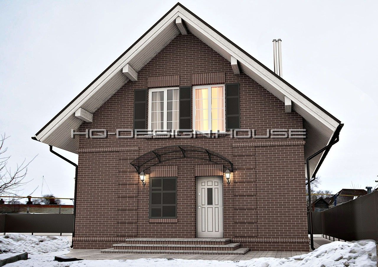 Проект коттеджа в английском стиле, hq-design hq-design Klassische Häuser