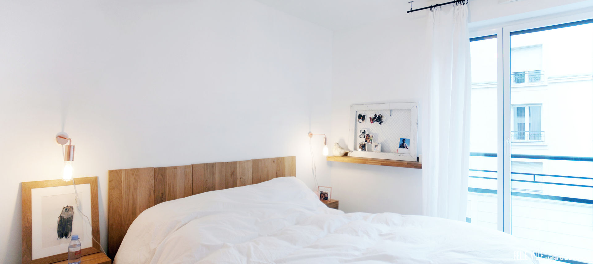 Maison ML, Belle Ville Atelier d'Architecture Belle Ville Atelier d'Architecture Camera da letto in stile scandinavo