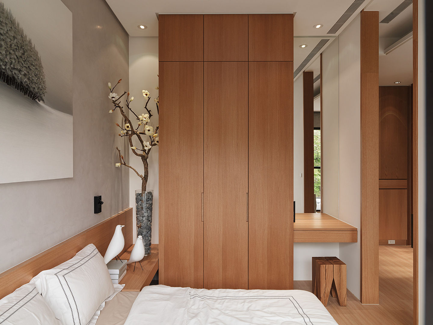 Reunite, 形構設計 Morpho-Design 形構設計 Morpho-Design Modern style bedroom