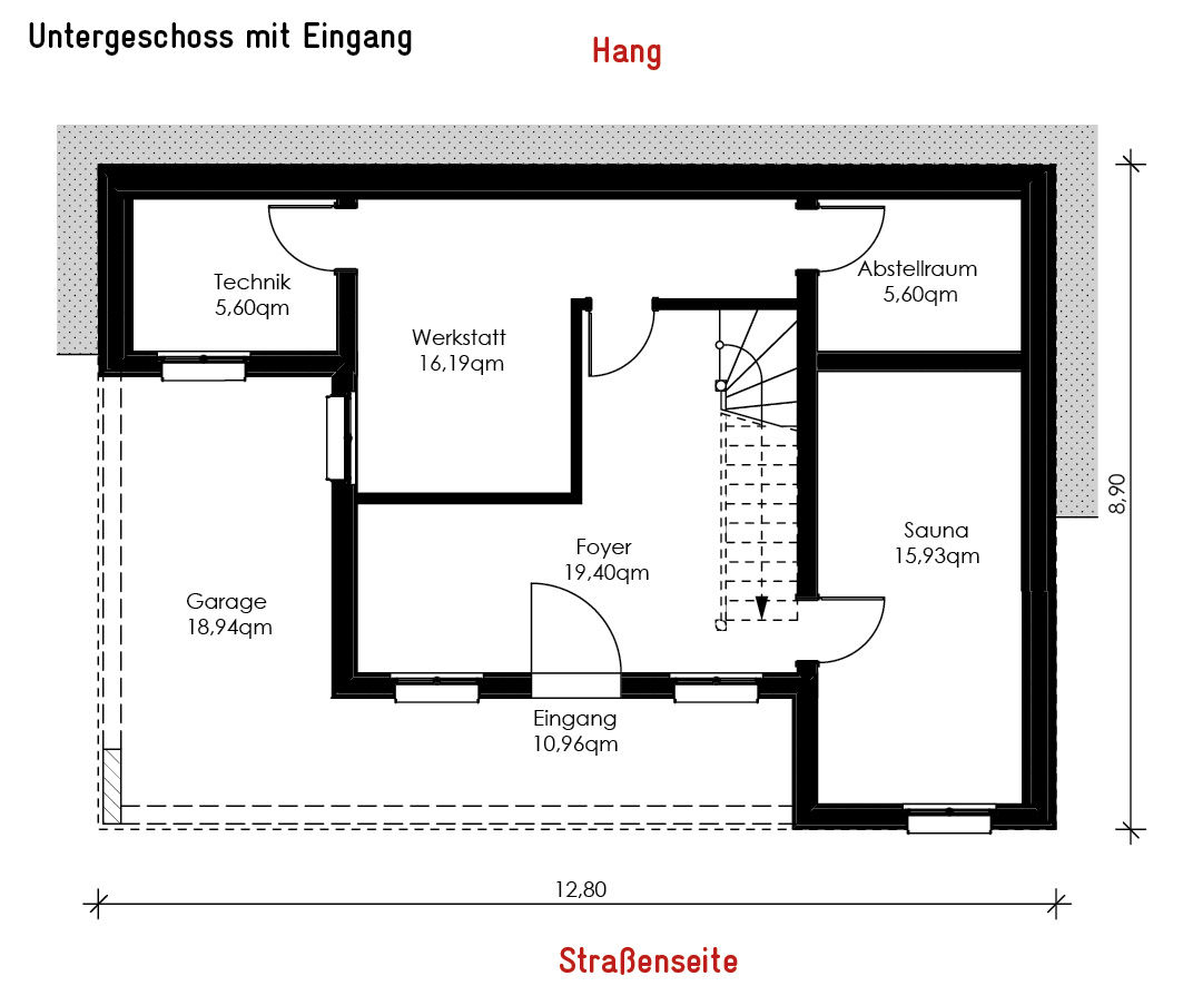 Haus Senzig II, Müllers Büro Müllers Büro