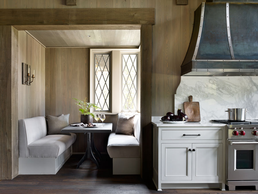 Cottage on the River, Jeffrey Dungan Architects Jeffrey Dungan Architects Rustic style kitchen Wood Wood effect