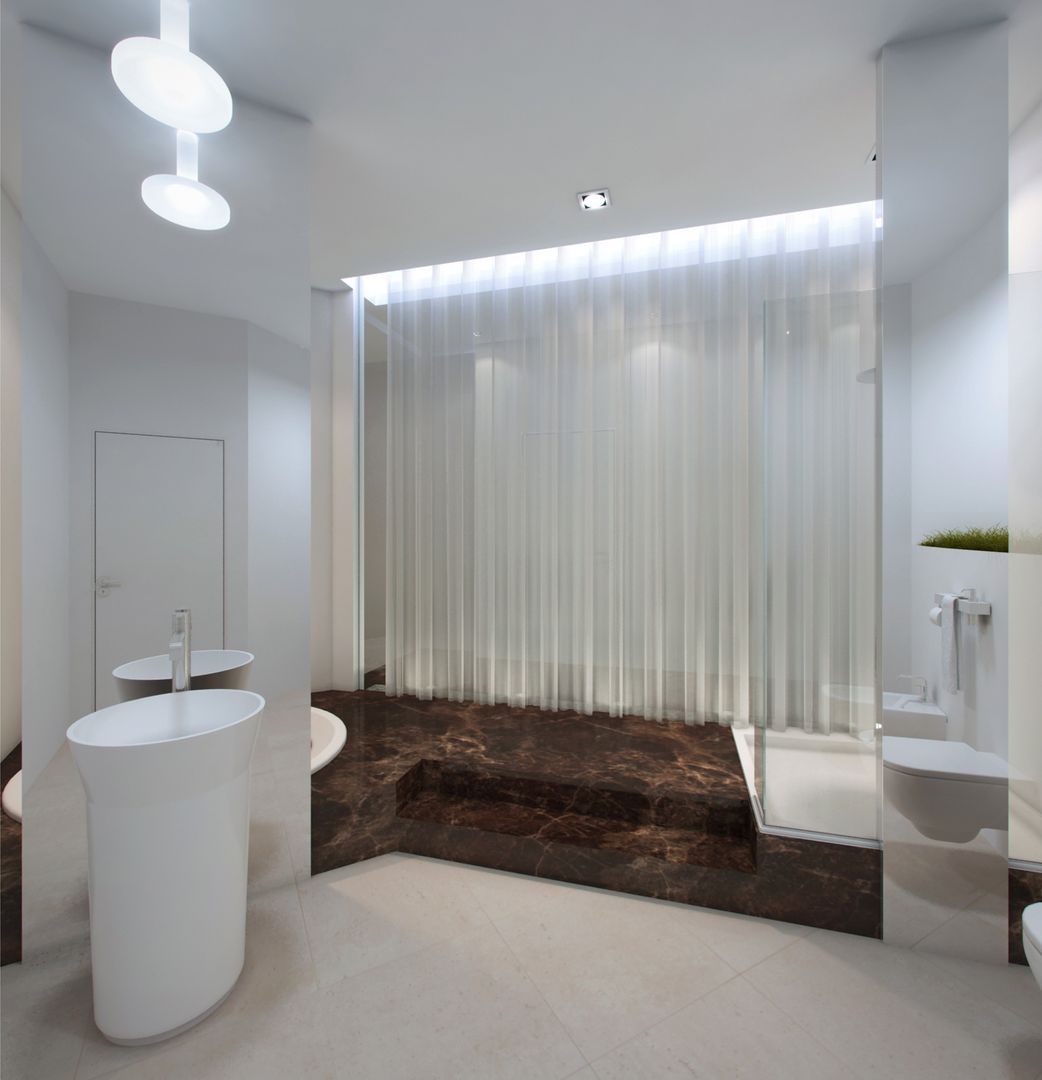 homify Modern bathroom