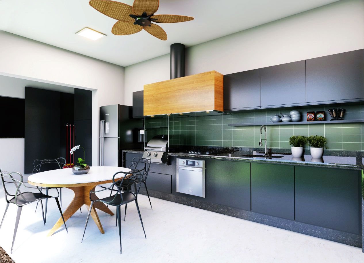 Casa WW , Lozí - Projeto e Obra Lozí - Projeto e Obra Modern kitchen