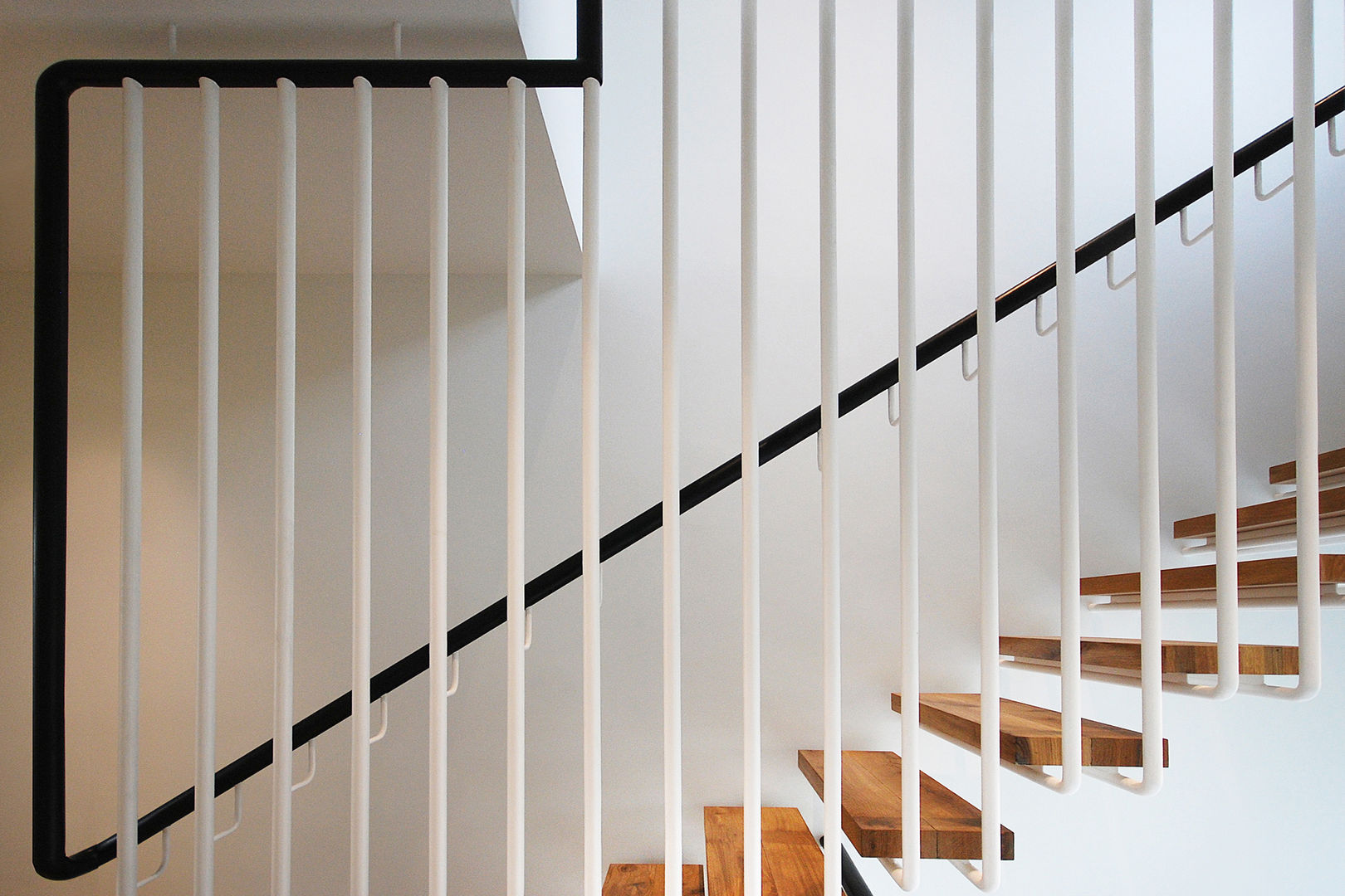 Bespoke Stairs homify Modern Corridor, Hallway and Staircase