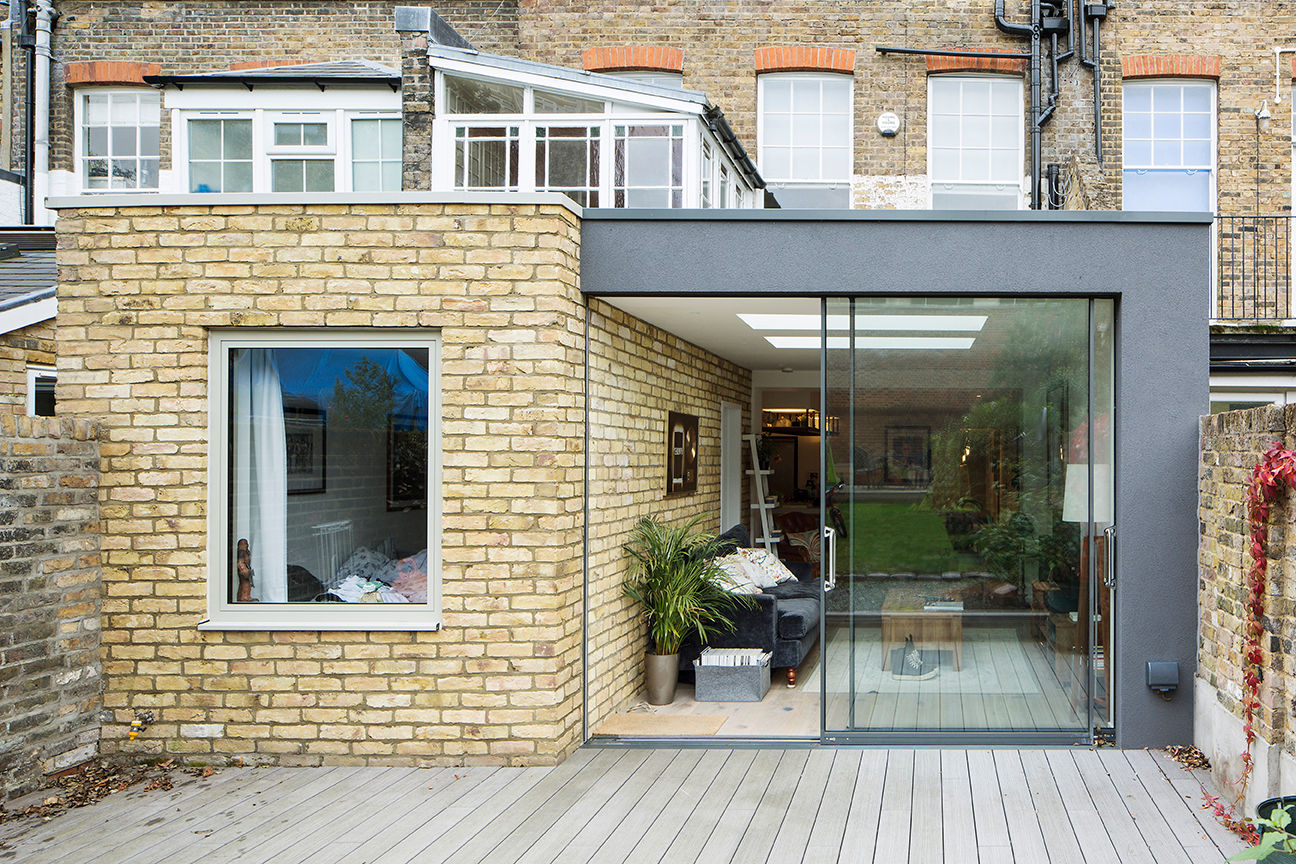 Maida Vale Extensions homify Vườn phong cách hiện đại