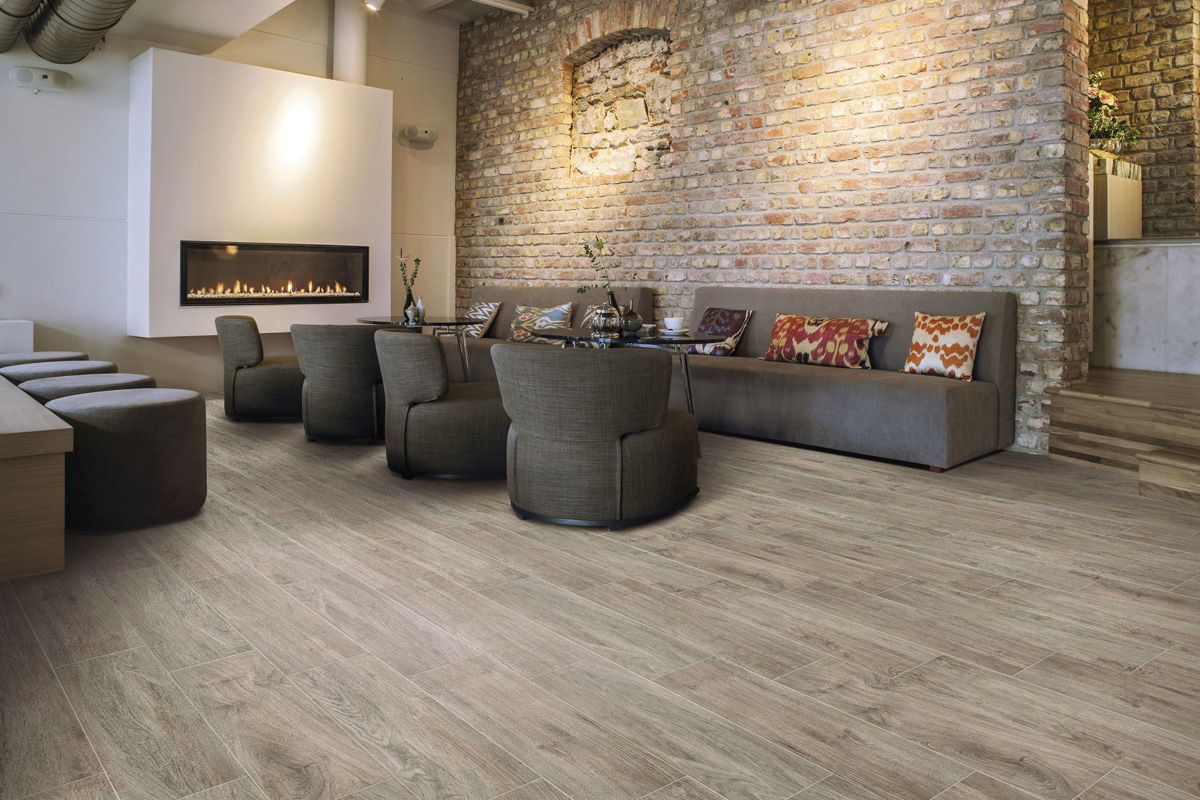 Wood effect tiles, ItalianGres ItalianGres Вітальня