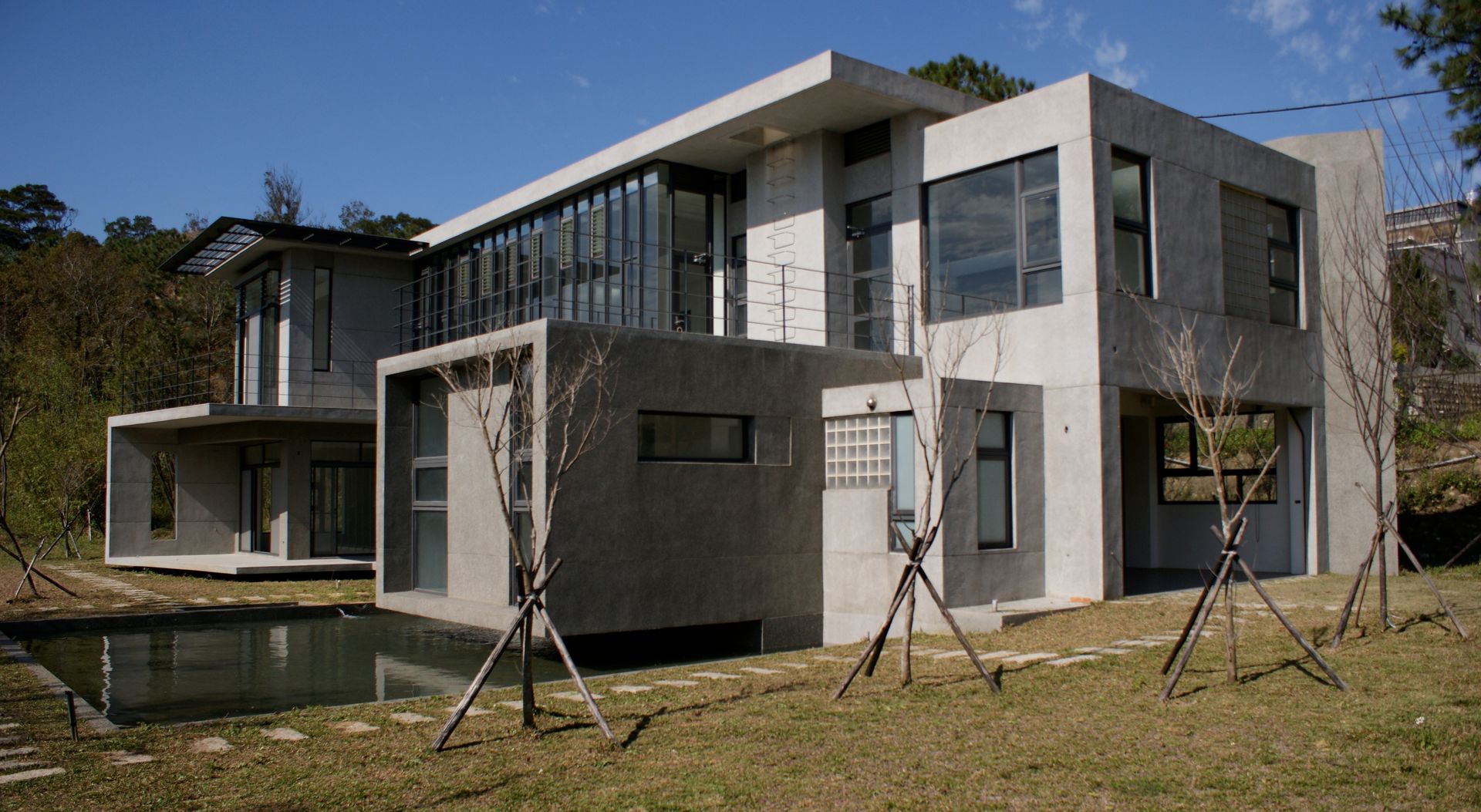 新埔 休閒別墅, 大也設計工程有限公司 Dal DesignGroup 大也設計工程有限公司 Dal DesignGroup Modern houses