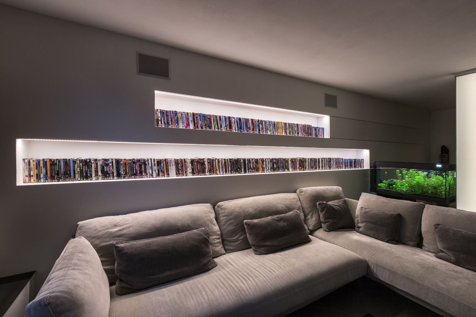 Taverna Home Theatre, Elia Falaschi Fotografo Elia Falaschi Fotografo غرفة الميديا