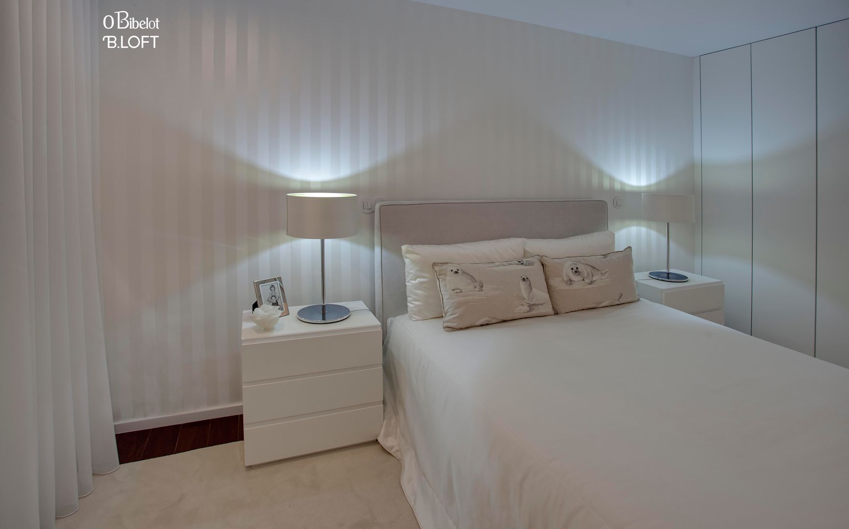 2015, Decoração de Apartamento BI, B.loft B.loft Quartos minimalistas