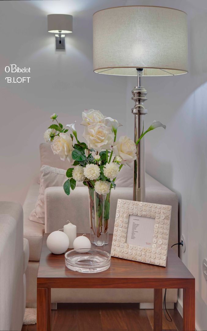 2015, Decoração de Apartamento BI, B.loft B.loft غرفة المعيشة