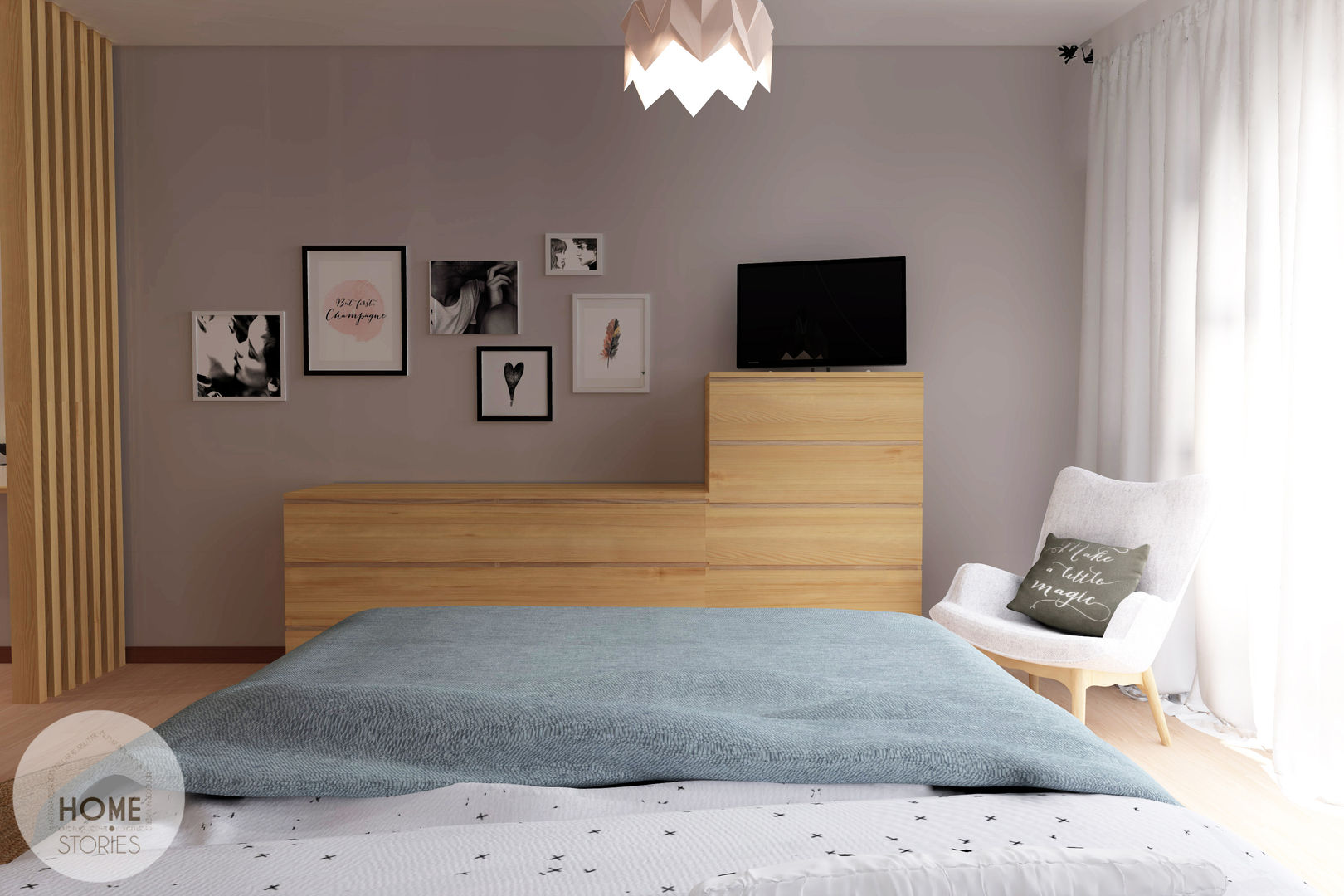 homify Cuartos de estilo escandinavo