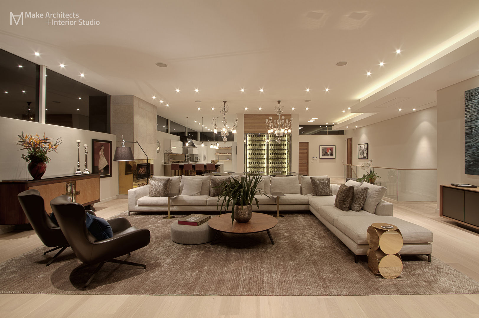 Hove Road , Make Architects + Interior Studio Make Architects + Interior Studio Salas de estar modernas