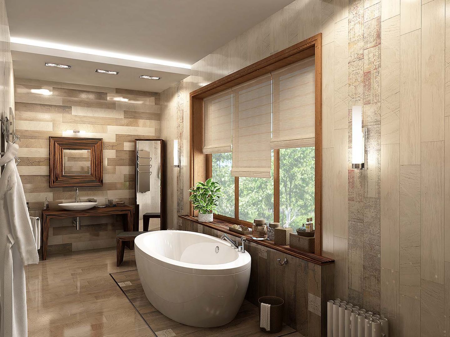 Жилой дом с бассейном 1400 кв.м., LEO Company LEO Company Bathroom