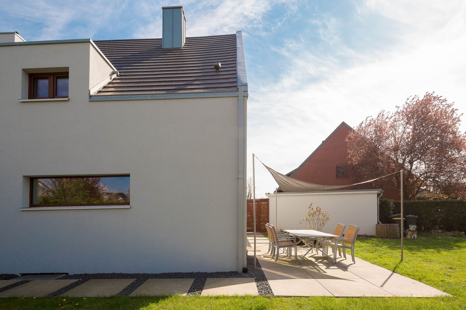 Haus A - Umbau und Anbau in Holzständerbau, Architektur Jansen Architektur Jansen Дома в стиле минимализм