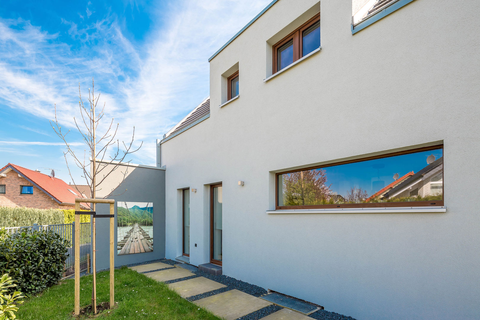 Haus A - Umbau und Anbau in Holzständerbau, Architektur Jansen Architektur Jansen منازل