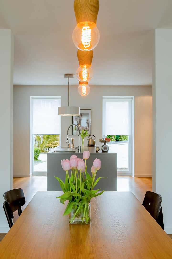 Haus A - Umbau und Anbau in Holzständerbau, Architektur Jansen Architektur Jansen Minimalist kitchen