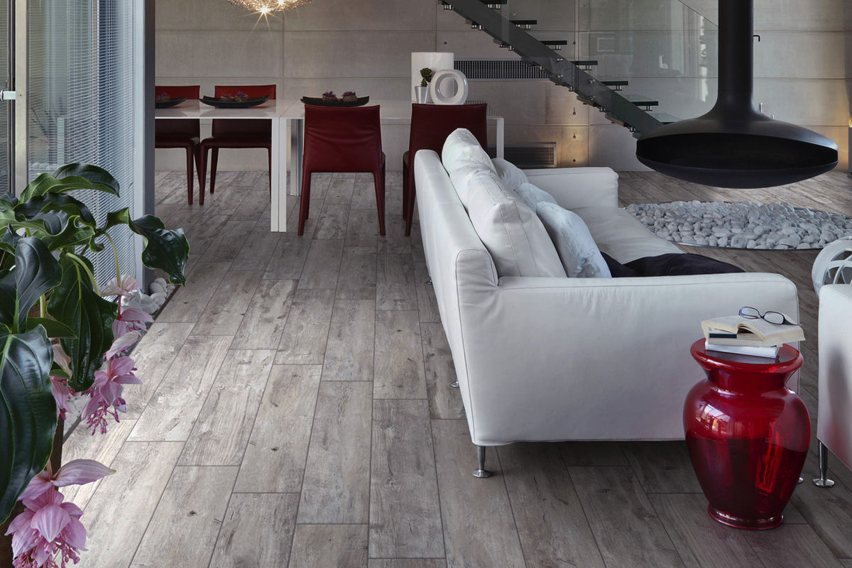 Wood effect tiles, ItalianGres ItalianGres Klasik Oturma Odası