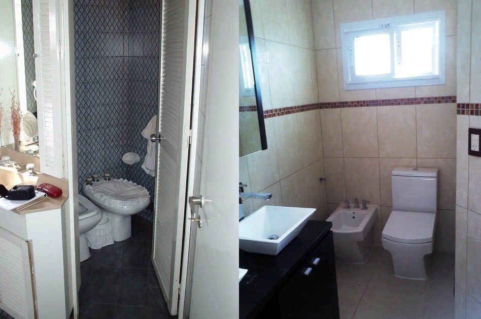 Remodelación de baño en casa I AyC Arquitectura Baños modernos Cerámico