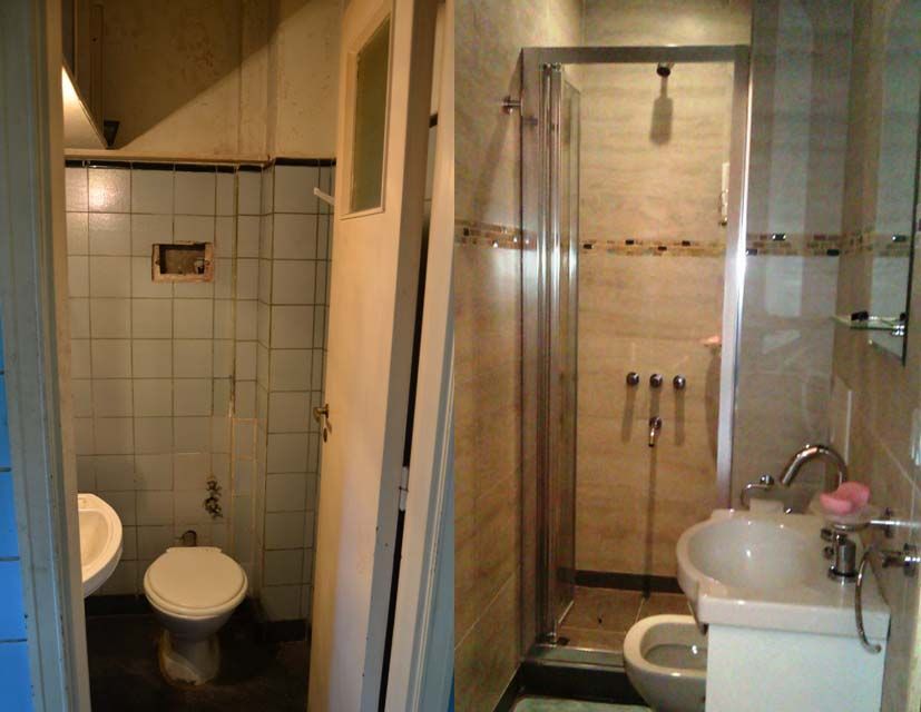 Remodelación Baños, AyC Arquitectura AyC Arquitectura Modern bathroom Ceramic