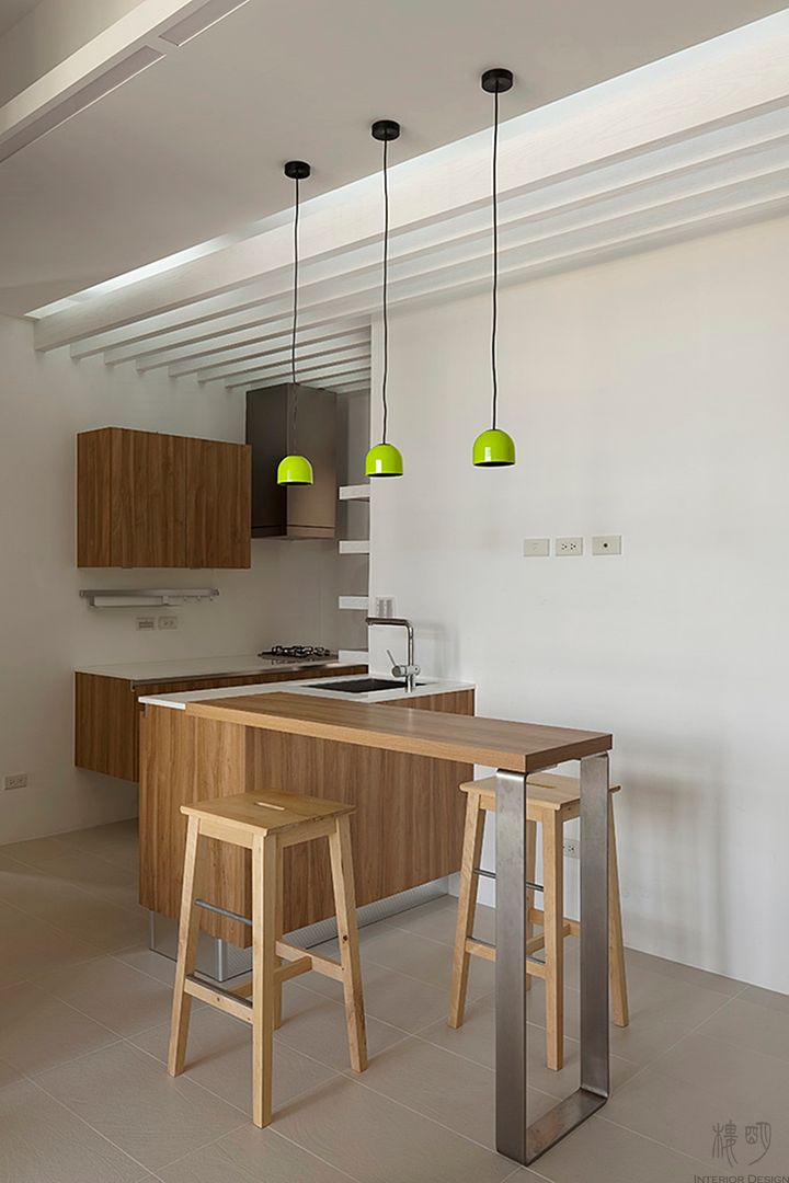 私人圖書館, 禾光室內裝修設計 ─ Her Guang Design 禾光室內裝修設計 ─ Her Guang Design Kitchen