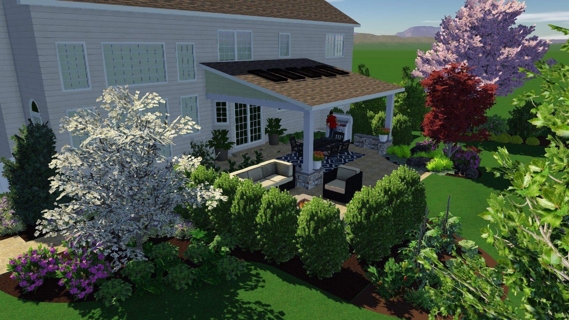 3D Rendering MasterPLAN Outdoor Living