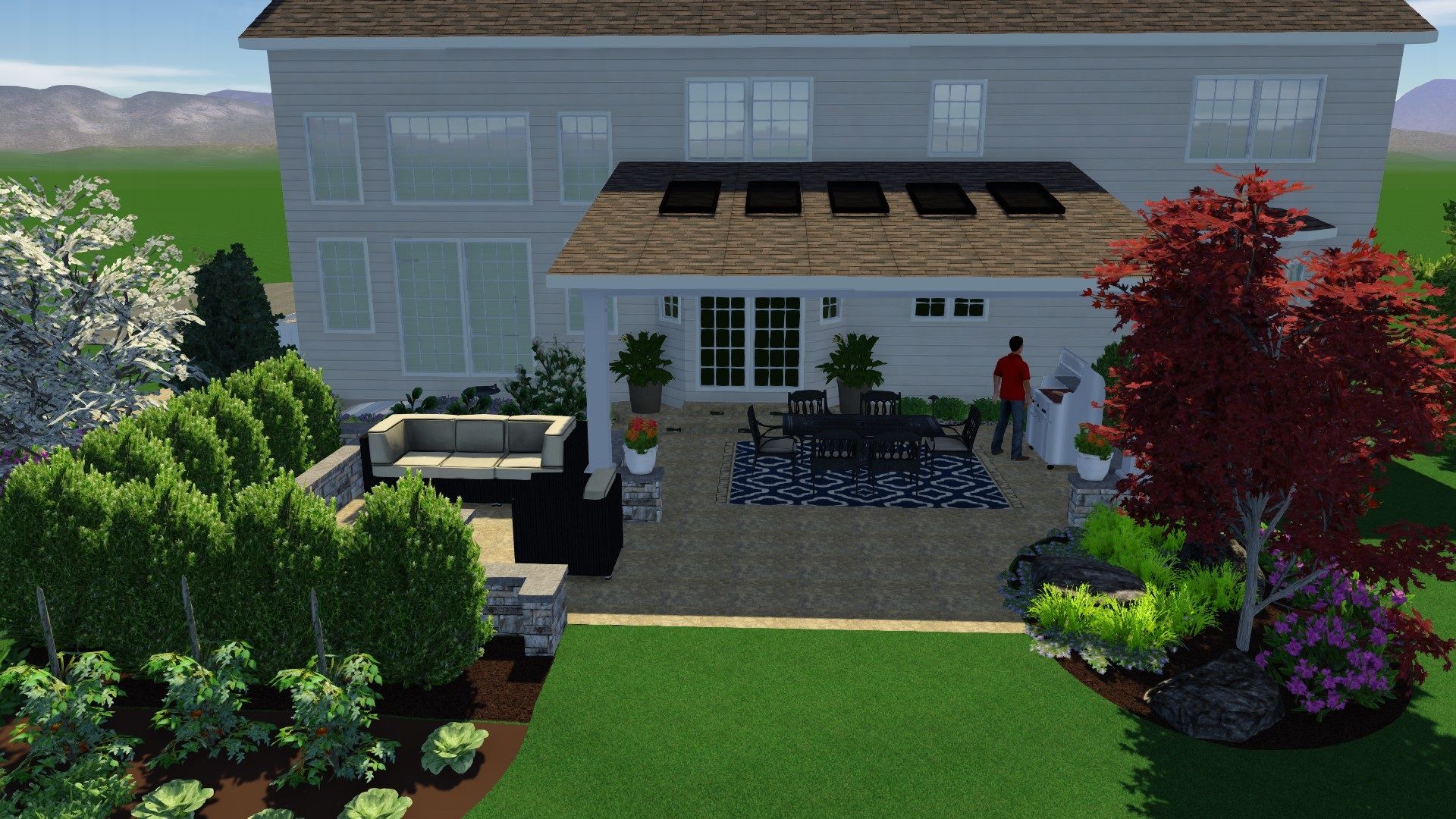 3D Rendering MasterPLAN Outdoor Living